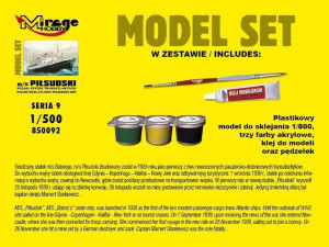 Model do Sklejania Statek MS "PIŁSUDSKI"