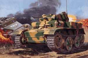 Model do Sklejania Czołg PzKpfw II Ausf. L LUCHS