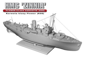 Model do Sklejania Statek HMS "ZINNIA"