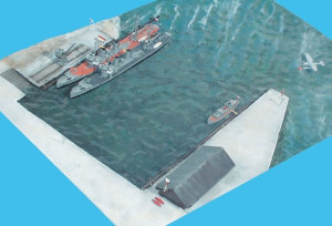 Model do sklejania Port Wojenny Puck 1925