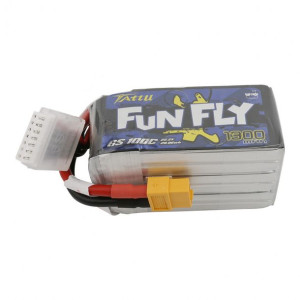 1300mAh 22.2V 100C Tattu Funfly Series Gens Ace