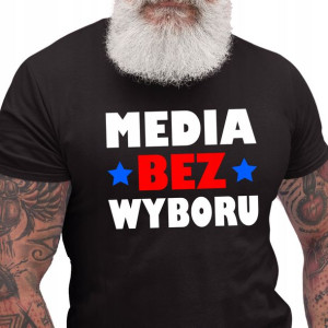 Koszulka Na Protest Strajk Mediów Media Bez Wyboru