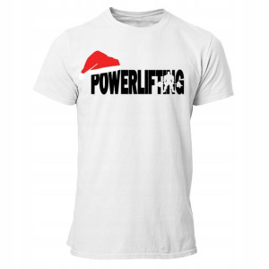 Koszulka Na Trening Trójbój Powerlifting Mikołaj