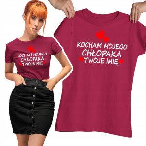 Koszulka Na Walentynki Kocham Mojego Chłopaka