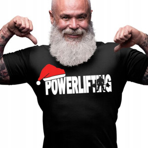 Koszulka Powerlifting Trójbój Siłowy Na Święta