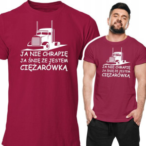 KOSZULKA prezent dla kierowcy busa ciężarówki tira