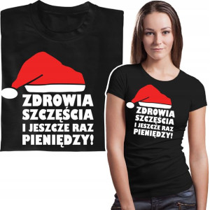 Koszulka Prezent Dla Niej Życzenia Świątecze