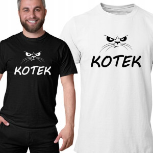 Koszulka Prezent Na Dzień Chłopaka Mój Kotek