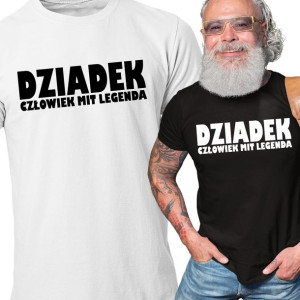Koszulka Prezent Na Dzień Dla Dziadka Legenda