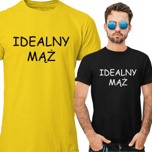 Koszulka Prezent Na Rocznice Idealny Mąż Dla Niego