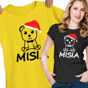 Koszulka Prezent Pod Choinkę Dla Dziewczyny Misia