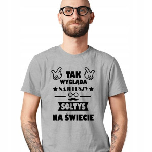 Koszulka Prezent Tak Wygląda Najlepszy Sołtys