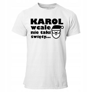 Koszulka Prezent Tshirt Z Własnym Imieniem Święta