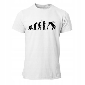 Koszulka Prezent Zabawny Tshirt Ewolucja Alkohol