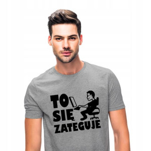 Koszulka To Sie Zateguje Prezent Programista