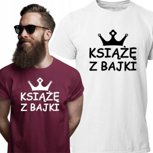 Koszulka Tshirt Bluzka Książe Z Bajki Na Prezent