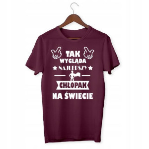 Koszulka Tshirt Najlepszy Chłopak Na Ziemi Prezent