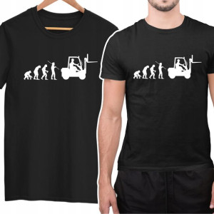 Koszulka Tshirt Operator Wózka Widłowego Magazyn