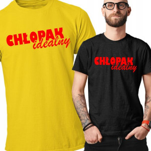 Koszulka Tshirt Prezent Na Dzień Chłopaka Idealny