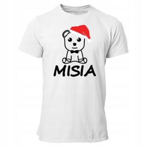 Koszulka Tshirt Prezent Na Święta Dla Niej Misia