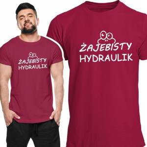 Koszulka Tshirt Prezent Na Urodziny Hydraulik