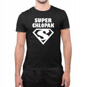 Koszulka Tshirt Walentynki Super Chłopak Prezent