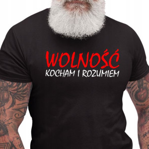 Koszulka Tshirt Wolność Na Marsz Niepodległości