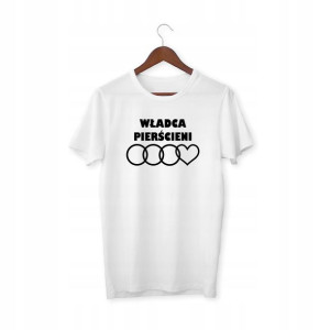 Koszulka Tshirt Władca Pierścieni Zabawna Fan Audi