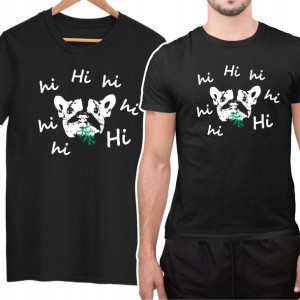 Koszulka Unisex Zabawna Makłowicz Hi Hi Hi Hi Ha