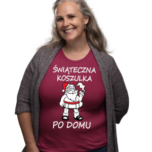 Koszulka Upominek Na Święta Świąteczny Dla Babci
