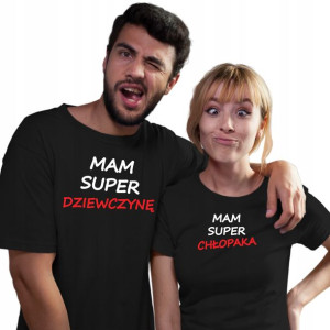 Koszulka Walentynki Mam Super Dziewczynę Prezent