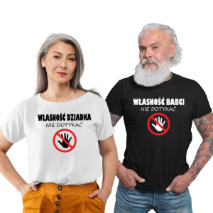 Koszulka Z Nadrukiem Dla Babci I Dziadka Zestaw