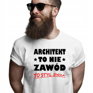 Koszulka Zabawny Prezent Architekt To Styl Życia