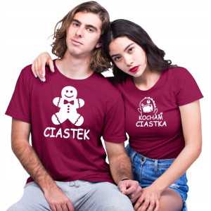 Koszulka Zabawny Prezent Dla Zakochanych Ciastka