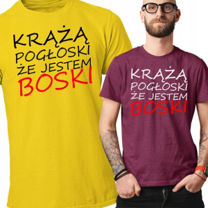 Koszulka Zabawny Prezent Na Walentynki Boski