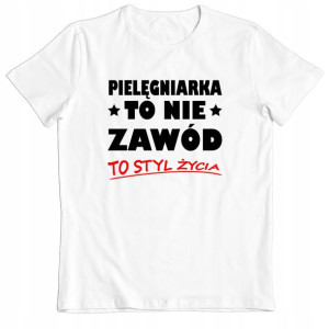 Koszulka Zabawny Prezent Pielęgniarka Położna
