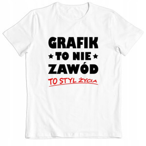 Koszulka Zabawny Upominek Dla Grafika Grafik