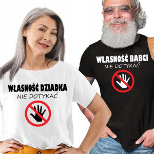 Koszulki Zestaw Na Dzień Dziadka Babci Prezent