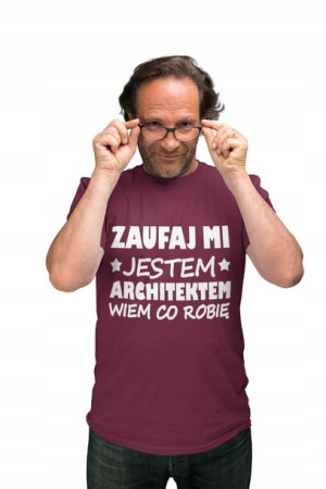 Śmieszny Tshirt Prezent Dla Architekta Na Urodziny