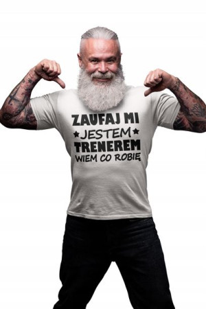 Śmieszny Tshirt Prezent Dla Trenera Na Urodzinu