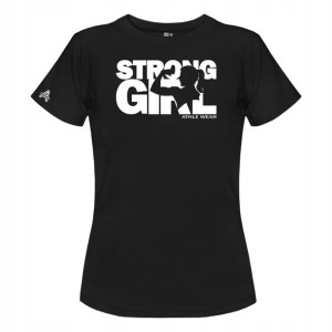 T-shirt Damski Siłownia Strong Girl Siła S-xxl