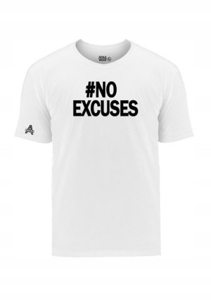 T-shirt Męski #no Excuses Gym Siłownia S-xxl