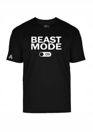 T-shirt Męski Beast Mode Siła Gym Siłownia S-xxl