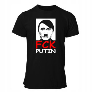 Tshirt Anty Putin Wojna Rosja Solidarnie Z Ukrainą