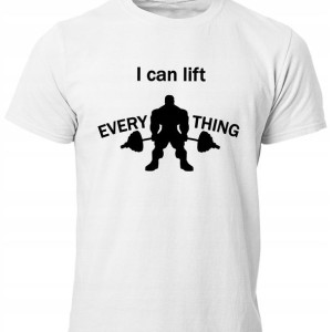 Tshirt Bluzka Do Treningu Tróbój Siłowy Siłownia
