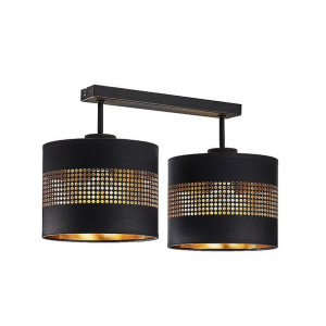Tago lampa sufitowa 2 punktowa czarno złota 3212 - TK Lighting