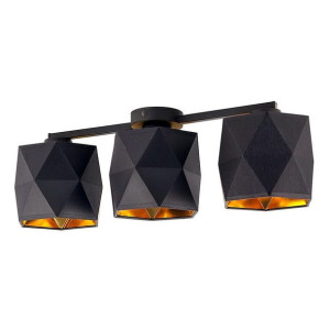 Siro lampa sufitowa 3 punktowa czarno złota 1041 - TK Lighting