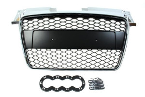 Grill Audi Tt 8j Rs-style Chrome-black (06-14)