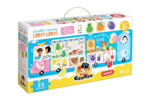 CZUCZU Puzzle z dziurką Lody! Lody!