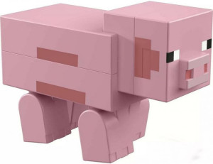 Minecraft Fusion Figurka Z Klocków Świnia